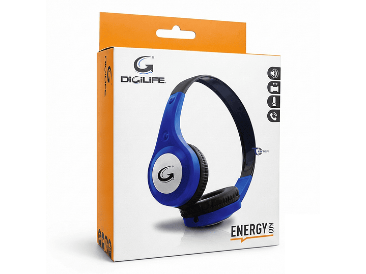 Audífono Cableados Digilife DGL-450026 3.5mm Azul 6
