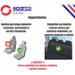 Fundas Cubre Asiento Sparco PVC Negro SPS405PVCRD - Miniatura 2
