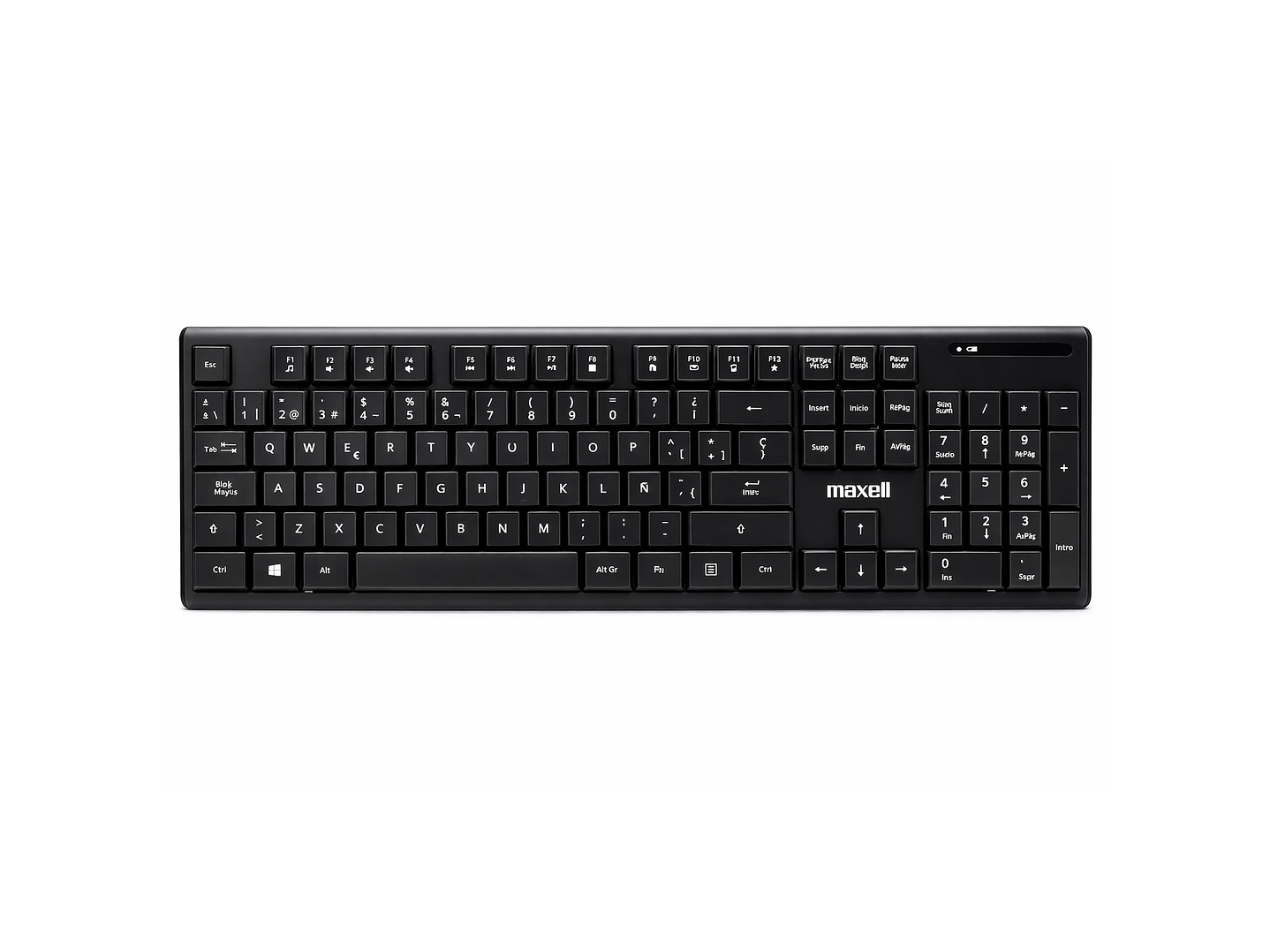 Teclado Inalámbrico Maxell Slim Multifuncional WKB-20 1