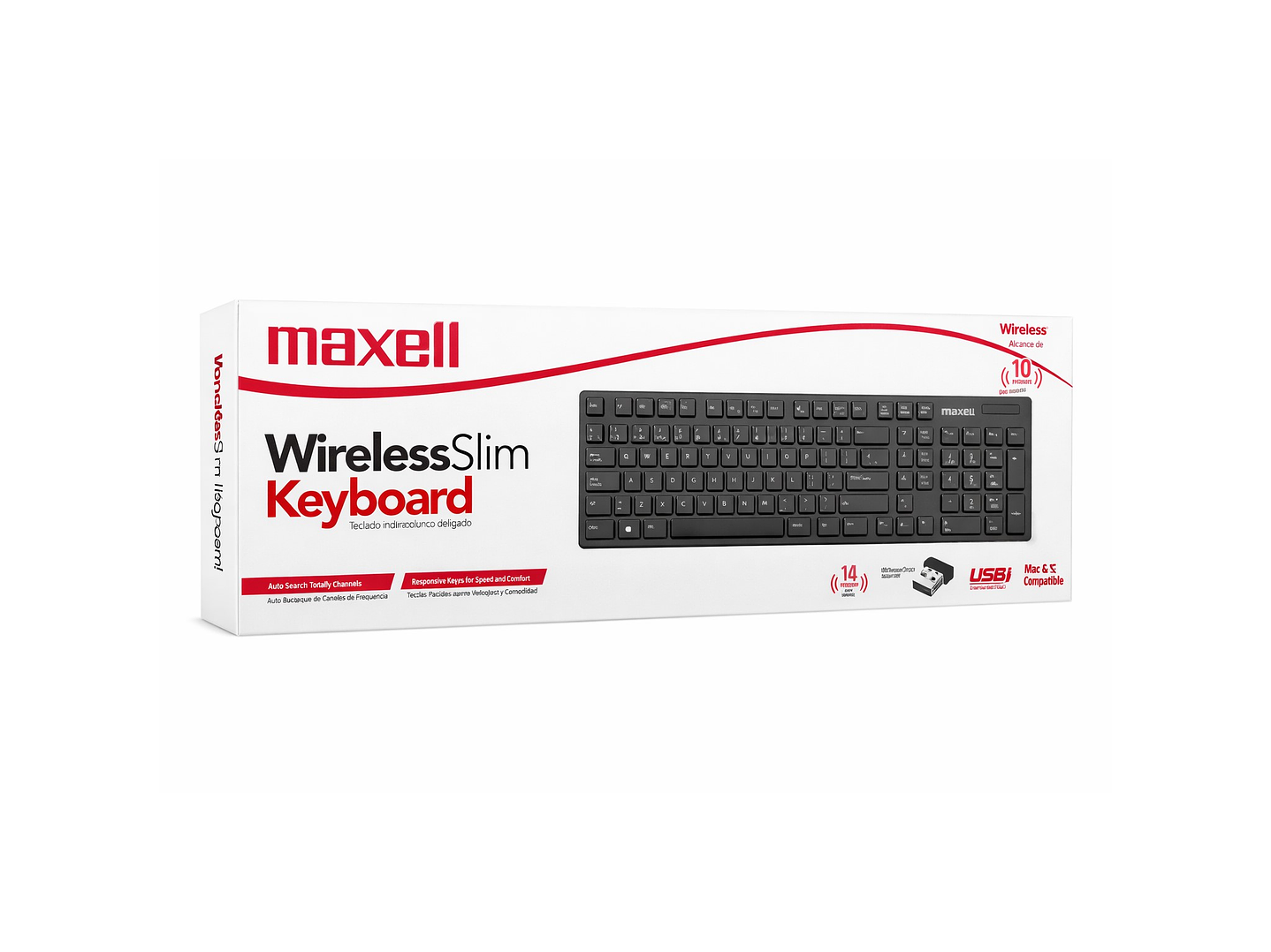 Teclado Inalámbrico Maxell Slim Multifuncional WKB-20 3