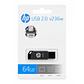 Pendrive USB 2.0 Hp v236w Metálico - Miniatura 2