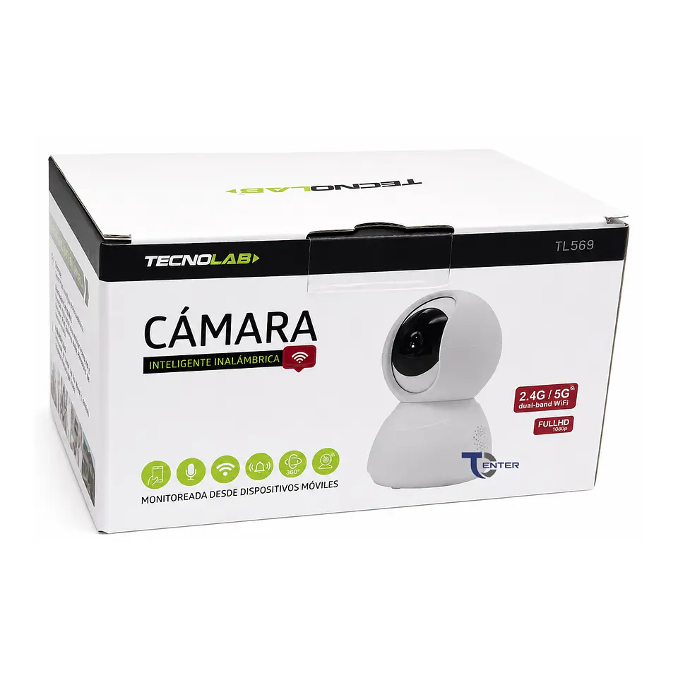 Camara Seguridad IP Tecnolab TL569 inalámbrica Wifi  4