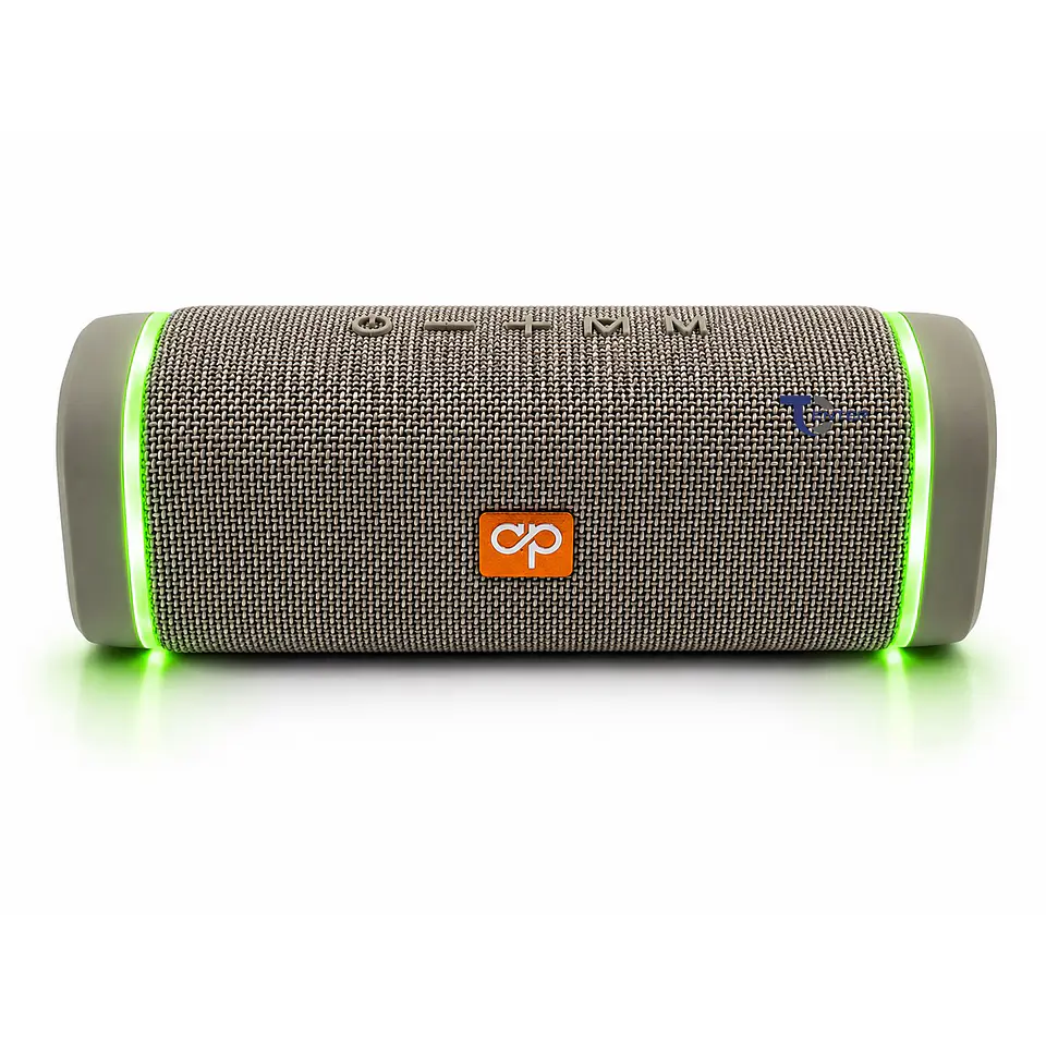 Parlante BT Audiopro 10w Inalámbrico TWS Led AP02102GR Gris 6
