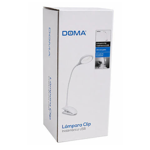 Lampara de Escritorio Led Flexible Recargable Doma DM0011