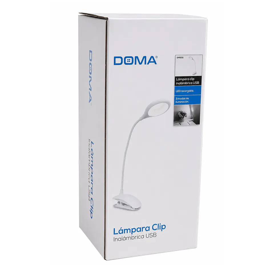 Lampara de Escritorio Led Flexible Recargable Doma DM0011 2