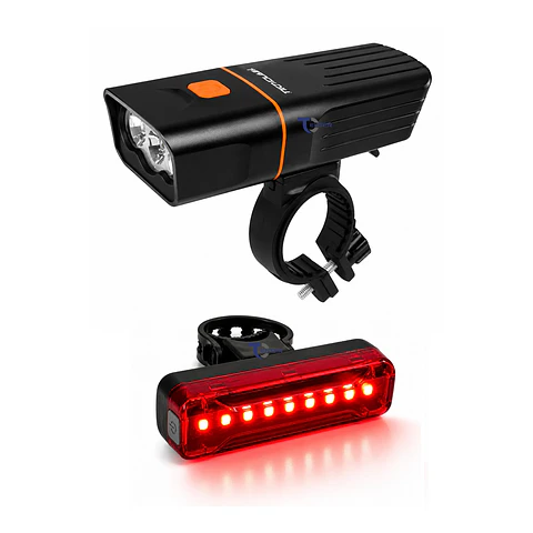 Set Luces para Bicicletas Led Tecnolab TL210 1000lm