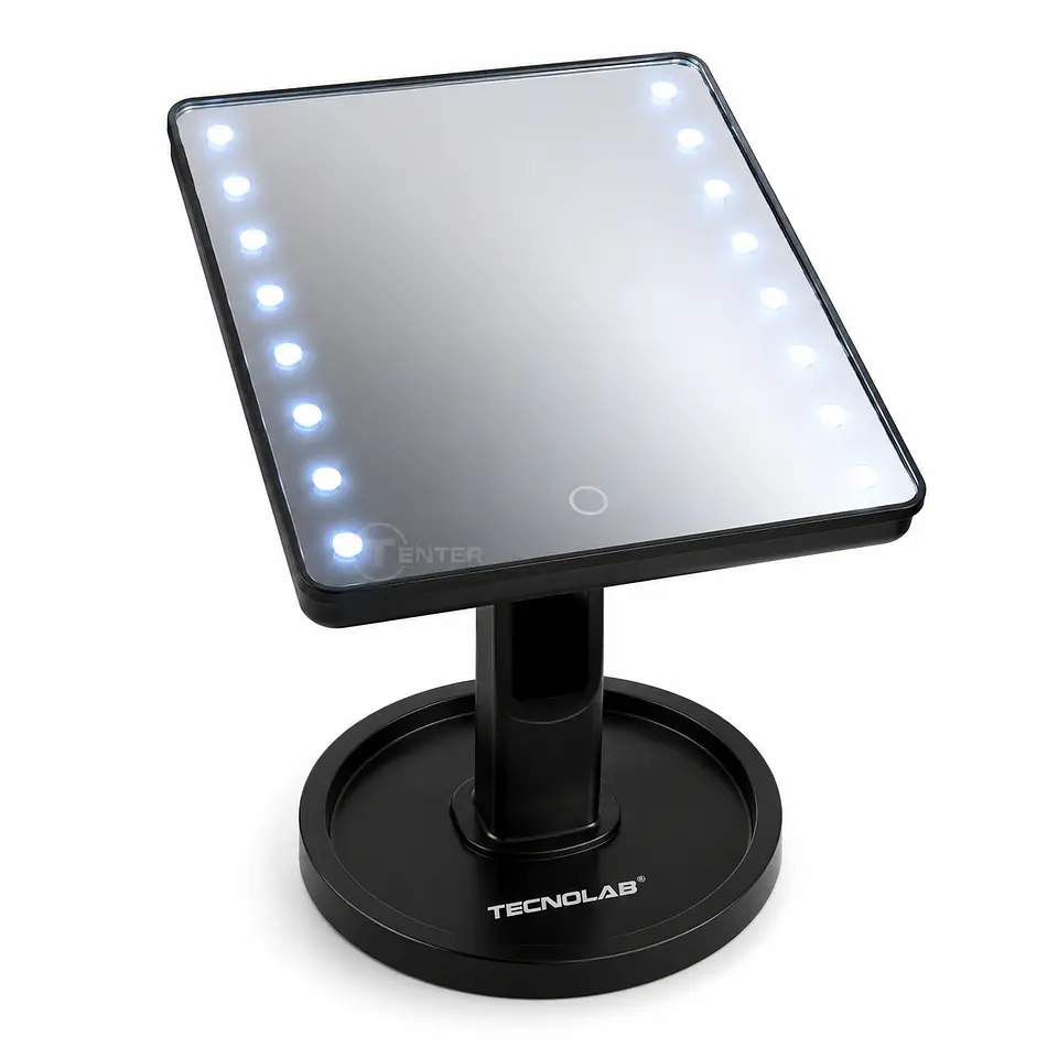 Espejo Táctil LED 5X Tecnolab TL211 Negro 3