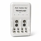 Cargador Pilas Tecnolab TL833 AA AAA 9V - Miniatura 5