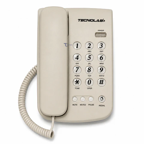Teléfono Sobremesa Tecnolab TL483 Blanco