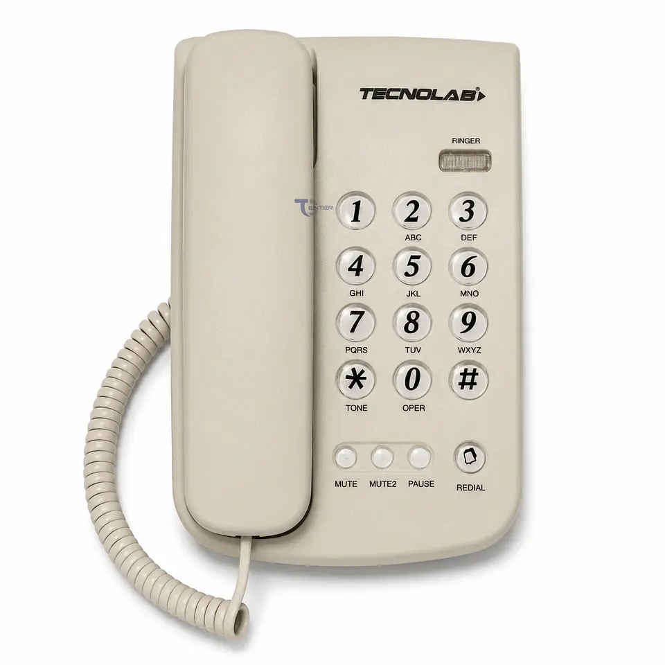 Teléfono Sobremesa Tecnolab TL483 Blanco 2