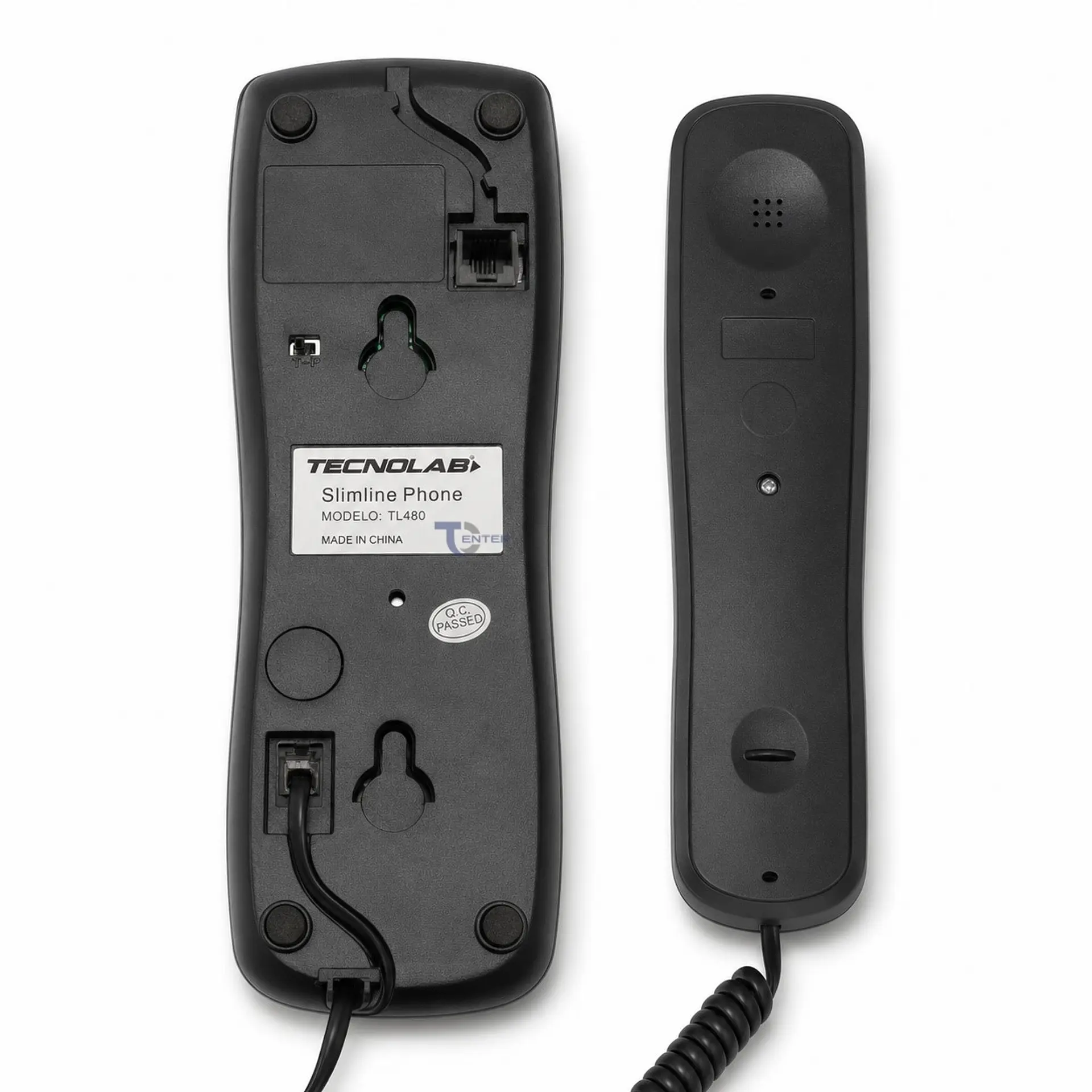 Teléfono Fijo Góndola Tecnolab TL480BK Negro 4