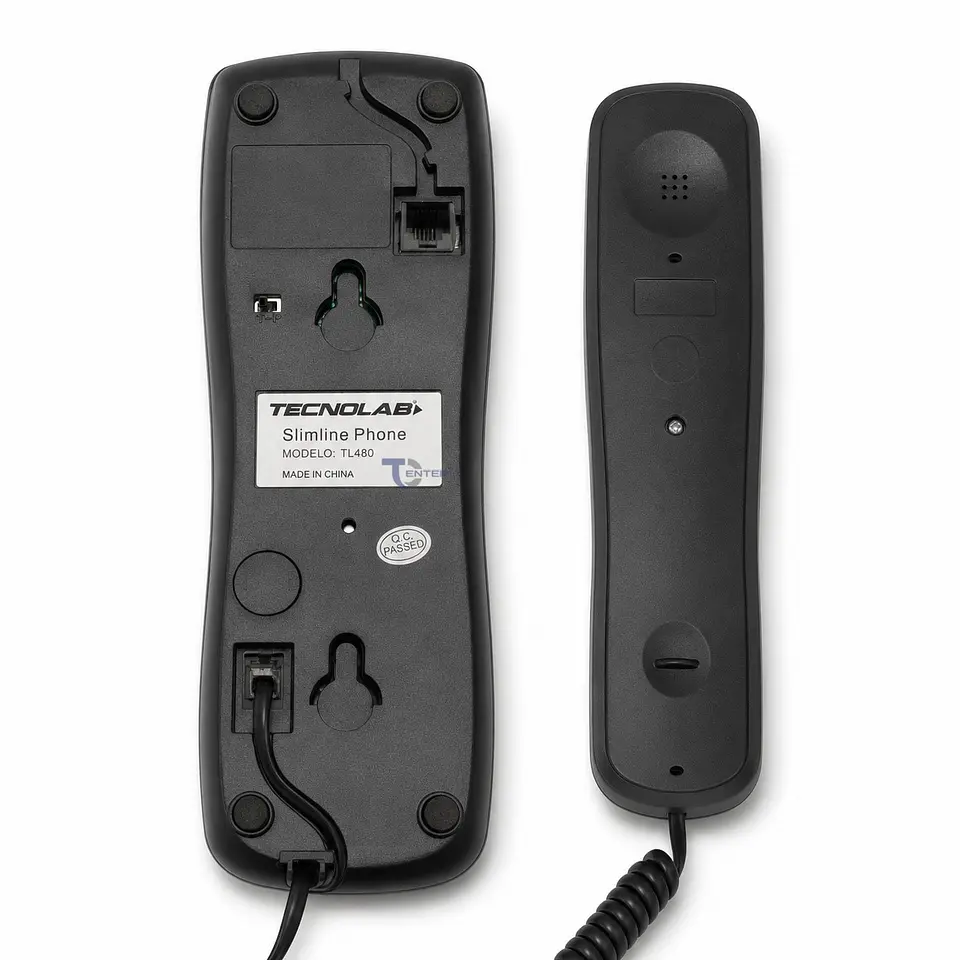 Teléfono Fijo Góndola Tecnolab TL480BK Negro 4