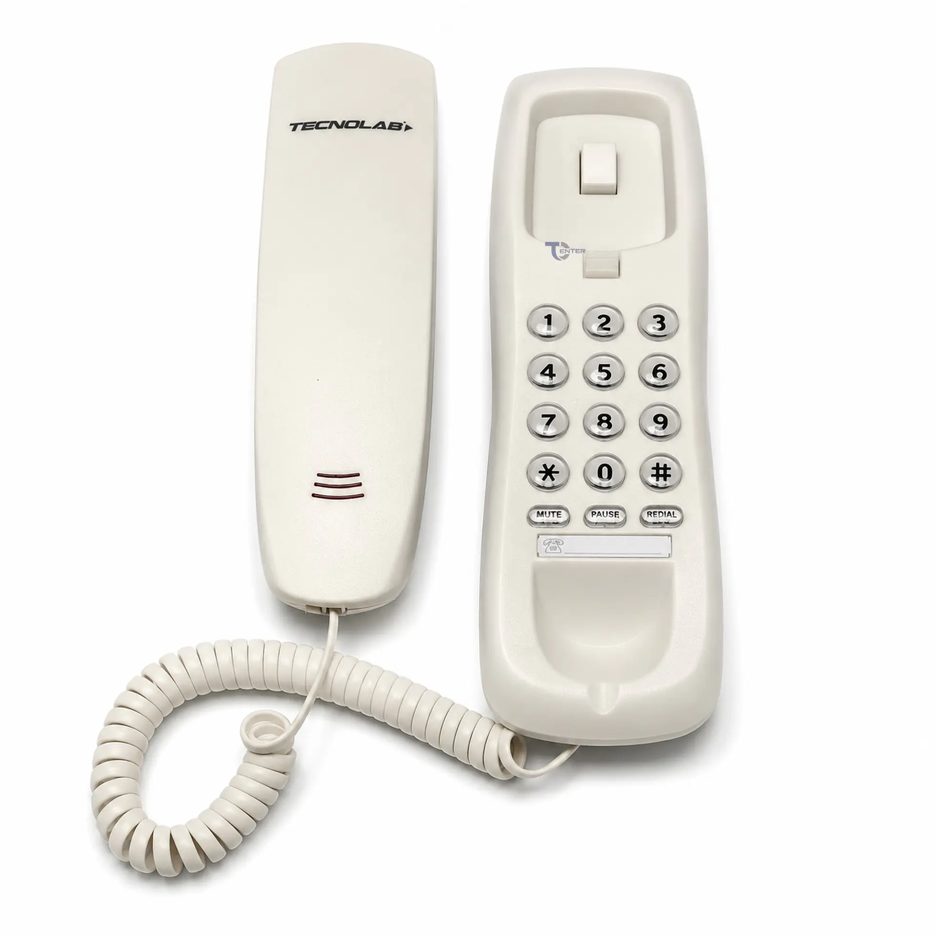 Teléfono Fijo Góndola Tecnolab TL480W Blanco 2