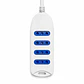 Alargador RAIMAX 5M 4 Tomas RM0061W Blanco - Miniatura 3