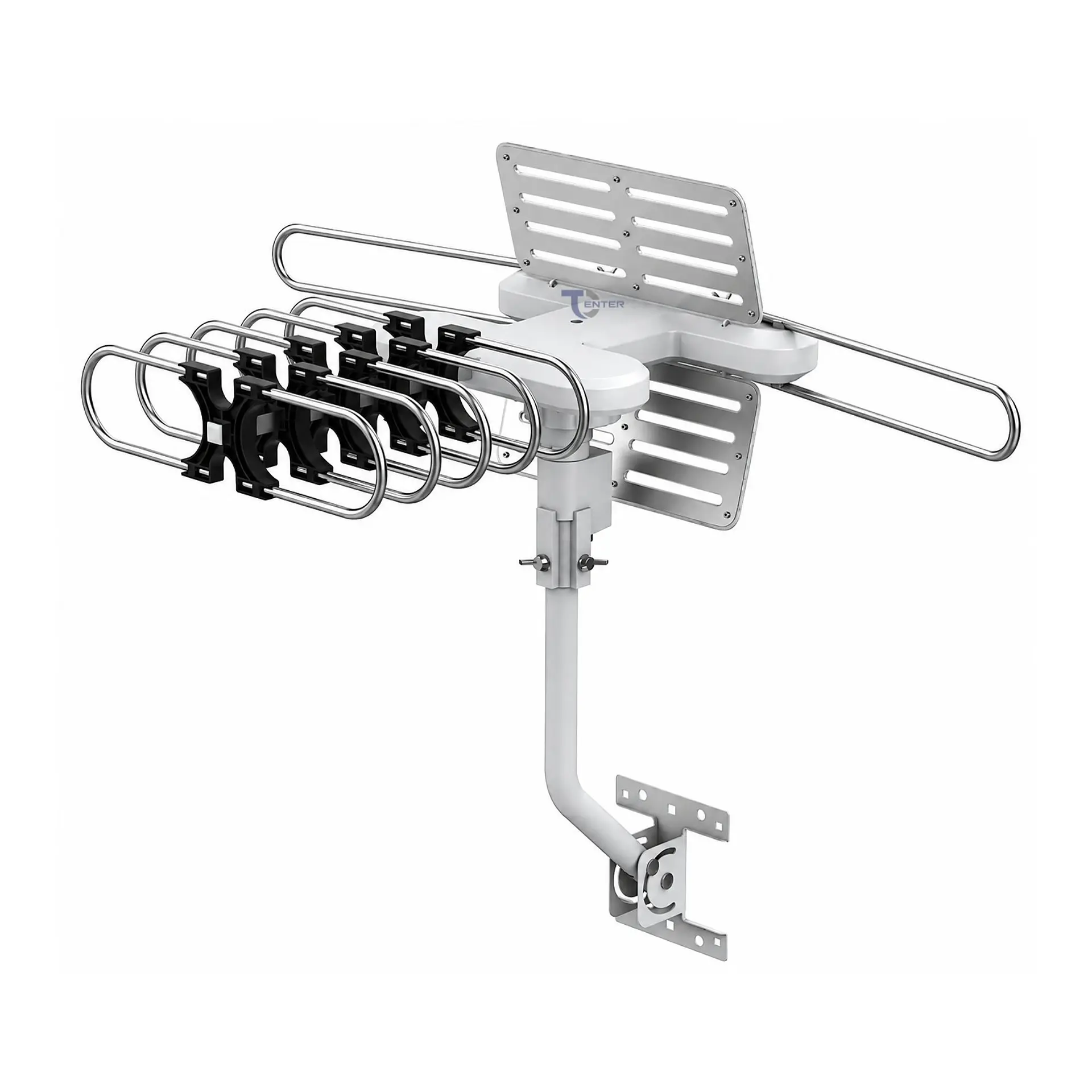 Antena TV Digital Tecnolab TL874 35 dBi 360° 4K 1