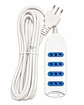 Alargador Dblue DBEXP004W 3M 4 Pos Blanco - Miniatura 2