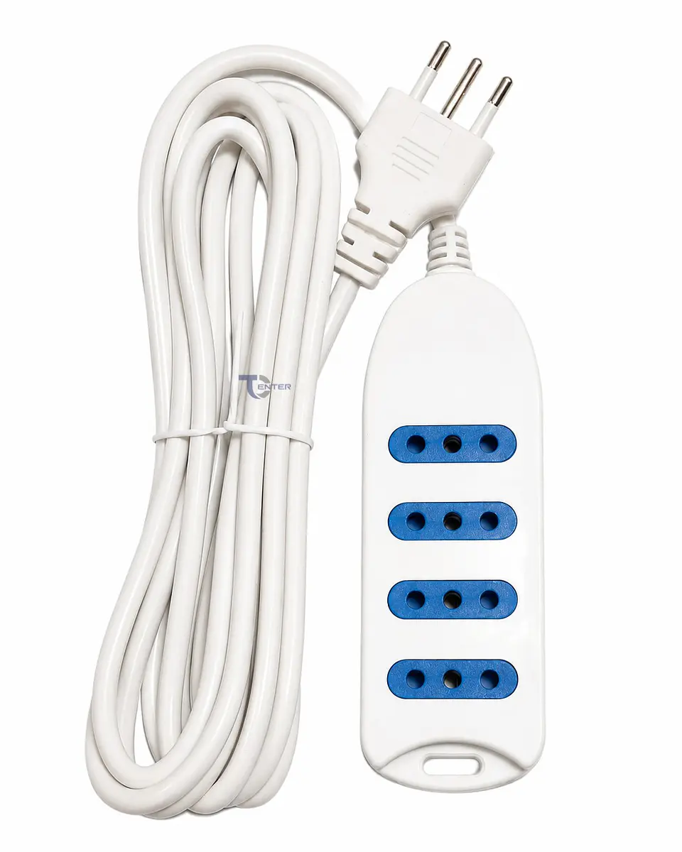 Alargador Dblue DBEXP004W 3M 4 Pos Blanco 2