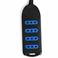Alargador Raimax 4 Pos 1,5M RM0062BK Negro - Miniatura 3