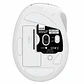 Mouse Vertical Maxell MOWLBT-750 Bluetooth 2400 DPI Blanco - Miniatura 5
