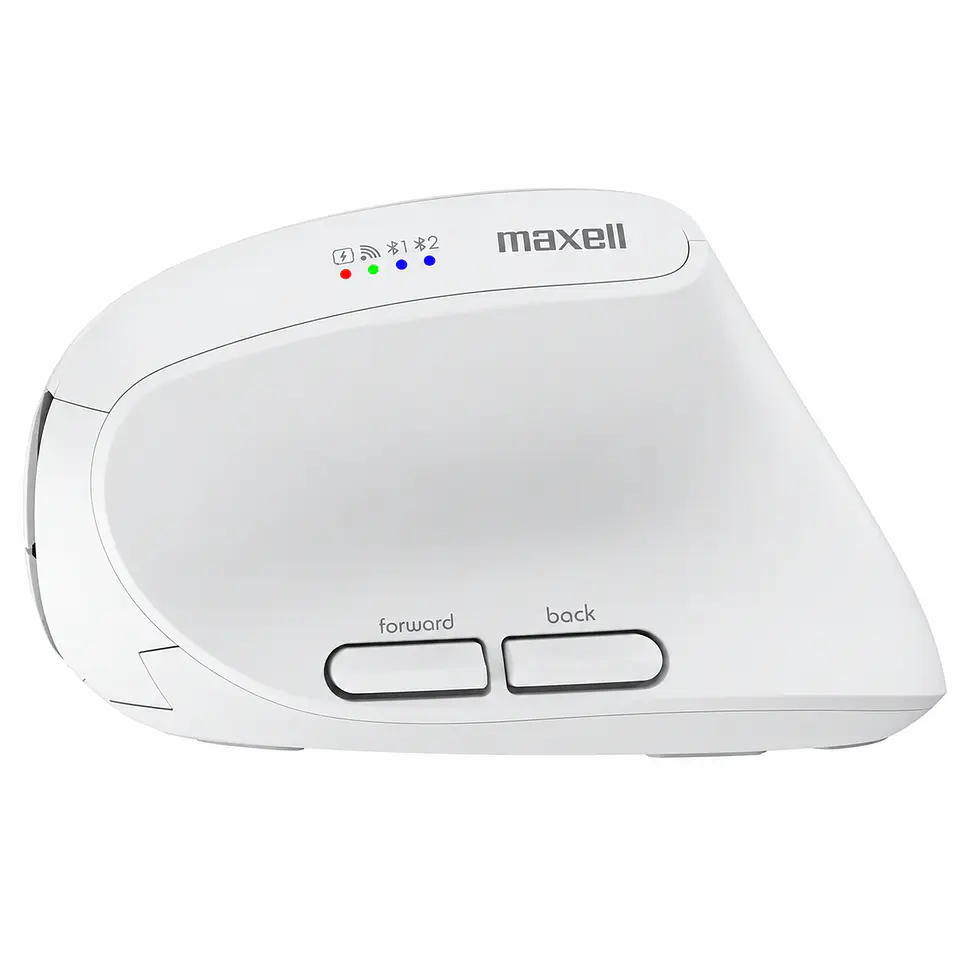 Mouse Vertical Maxell MOWLBT-750 Bluetooth 2400 DPI Blanco 6