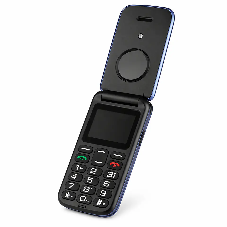 Celular Adulto Mayor 4G Flip Tecnolab TL886BL Azul Por Mayor 1