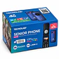 Celular Adulto Mayor 4G Flip Tecnolab TL886BL Azul Por Mayor - Miniatura 5
