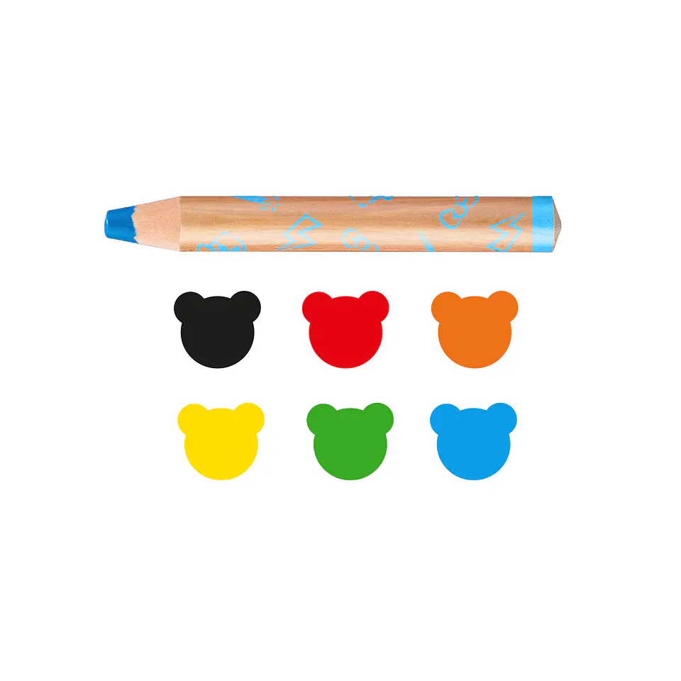 Crayones Carioca Baby 3 en 1 · 6 Unidades desde 1 Año Por Mayor 3