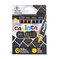 Crayones Metálicos Carioca 8 Unidades para Fondos Oscuros Por Mayor - Miniatura 1