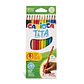 Lápices de Colores Carioca Tita 12 Unidades Por Mayor - Miniatura 1