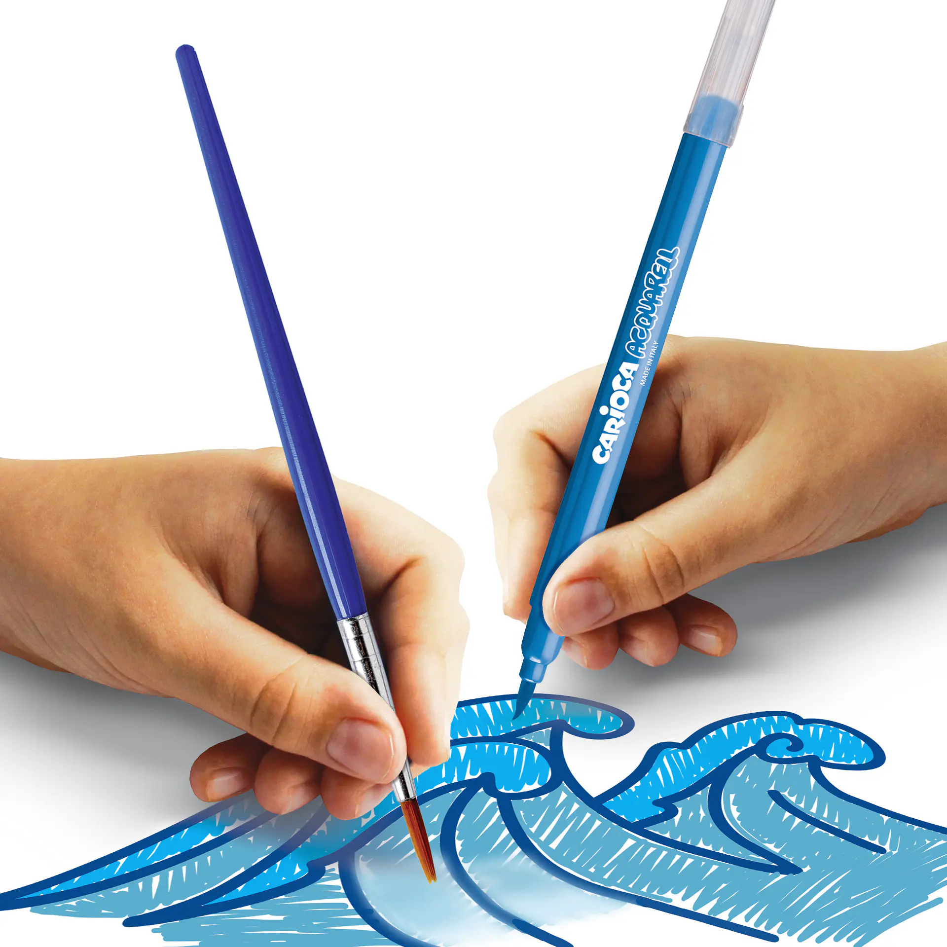 Plumones Acuarelables Carioca Acquarell 12 Unidades Por Mayor 3