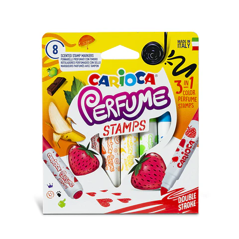 Plumones Perfumados con Sello Carioca Perfume Stamps x8 Por Mayor