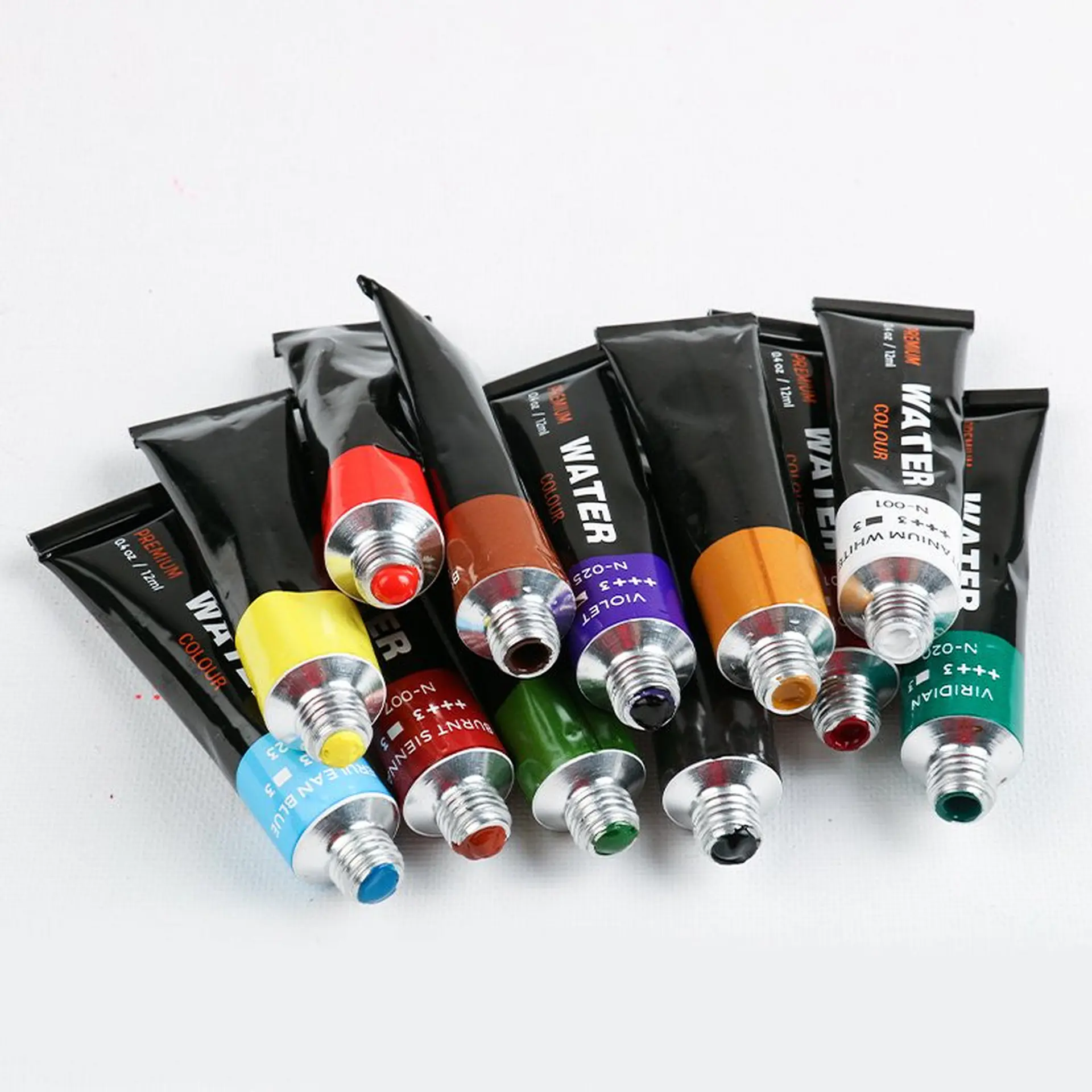 Set 12 Acuarelas en Tubo Giorgione G-WC1201 de 12 ml Por Mayor 2