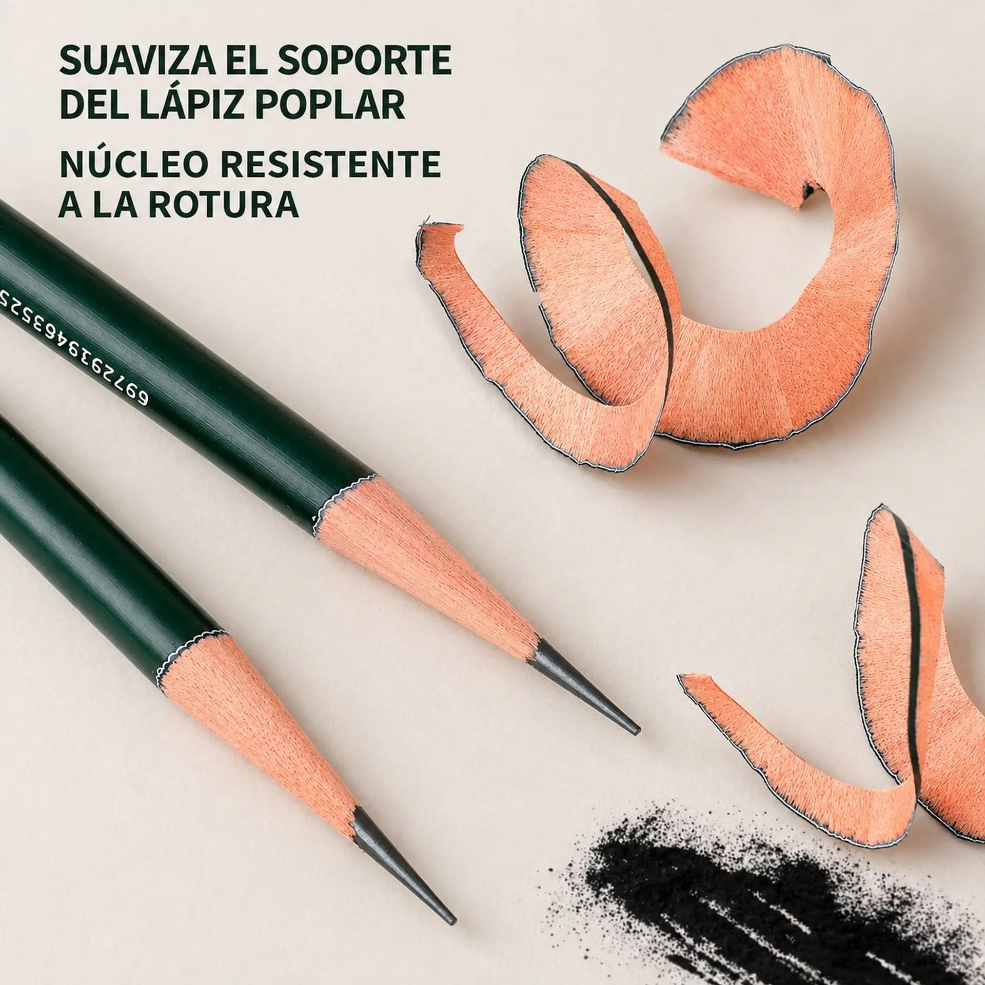Set 27 Piezas de Dibujo y Carbón Giorgione G-272708 Por Mayor 3