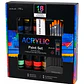 Set 12 Pinturas Acrílicas Giorgione 35 ml + 6 Pinceles Por Mayor - Miniatura 1