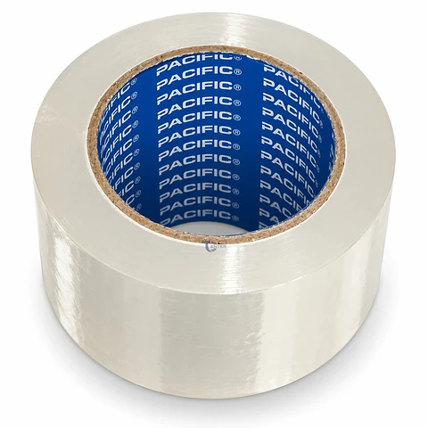 Pack 8 Cintas de Embalaje Transparente Pacific 50mm x 100m Por Mayor