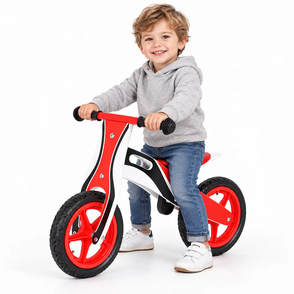 Bicicleta de Equilibrio Madera Genérica DBG1236 3