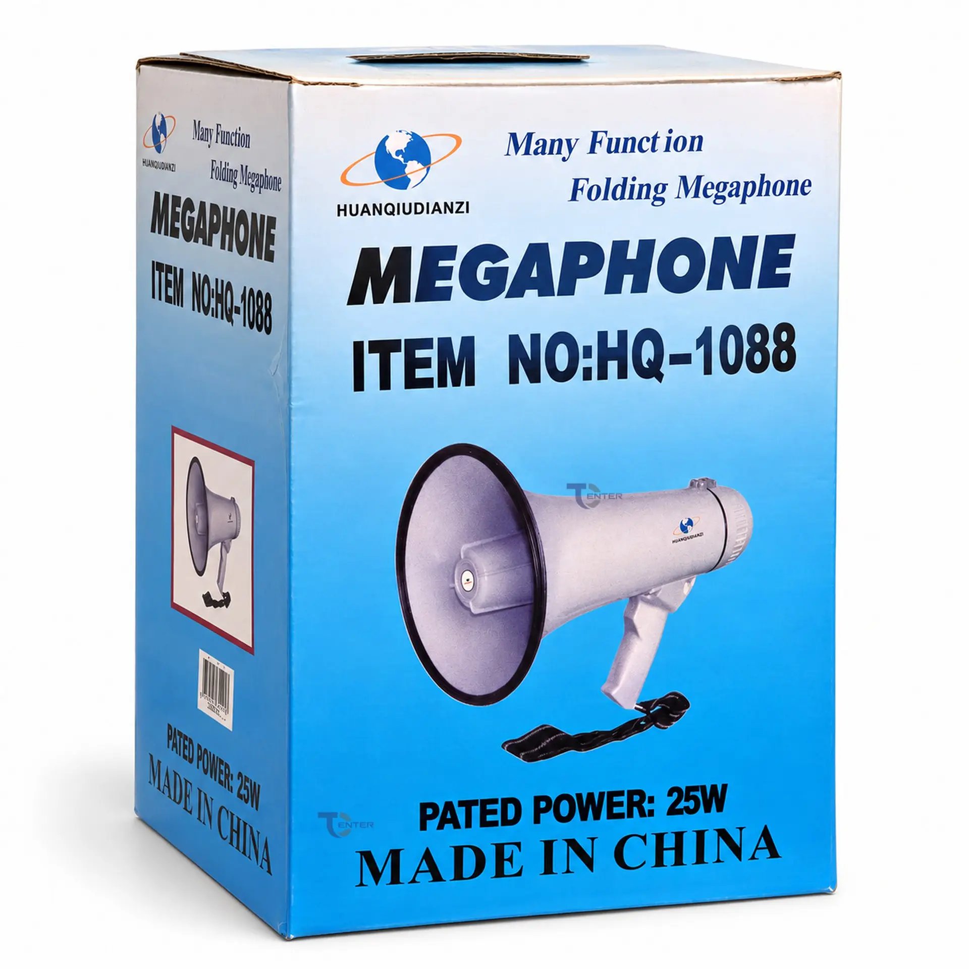 Megáfono Genérico HQ-1088 25W con Sirena y Grabadora 4