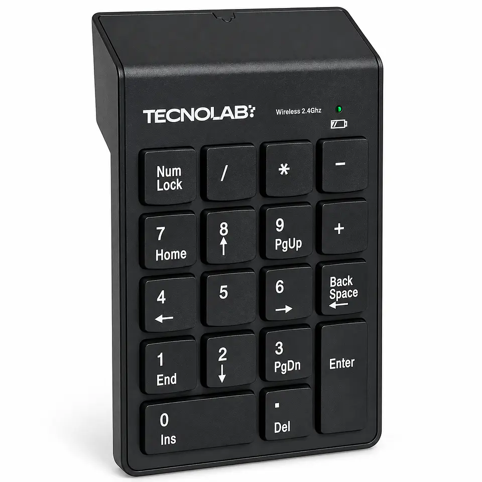 Teclado Numérico Inalámbrico Tecnolab TL859 18 Teclas 1