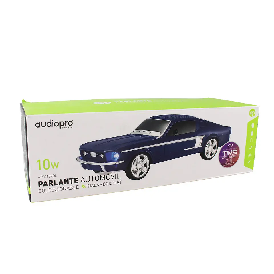 Parlante auto AudioPro AP02109BL Mustang 1967 TWS 6