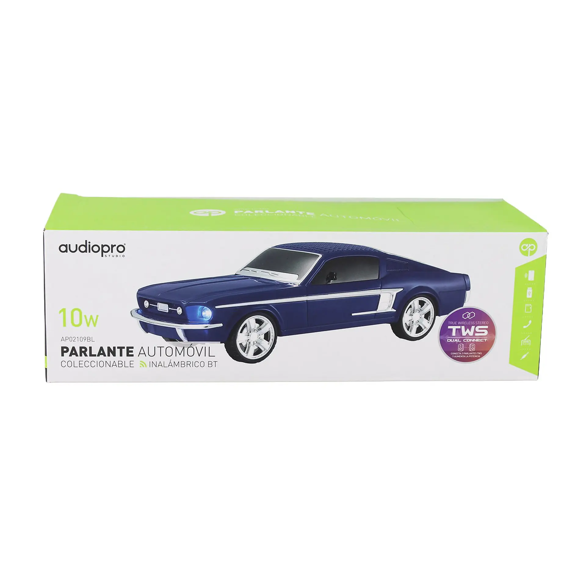 Parlante auto AudioPro AP02109BL Mustang 1967 TWS 7