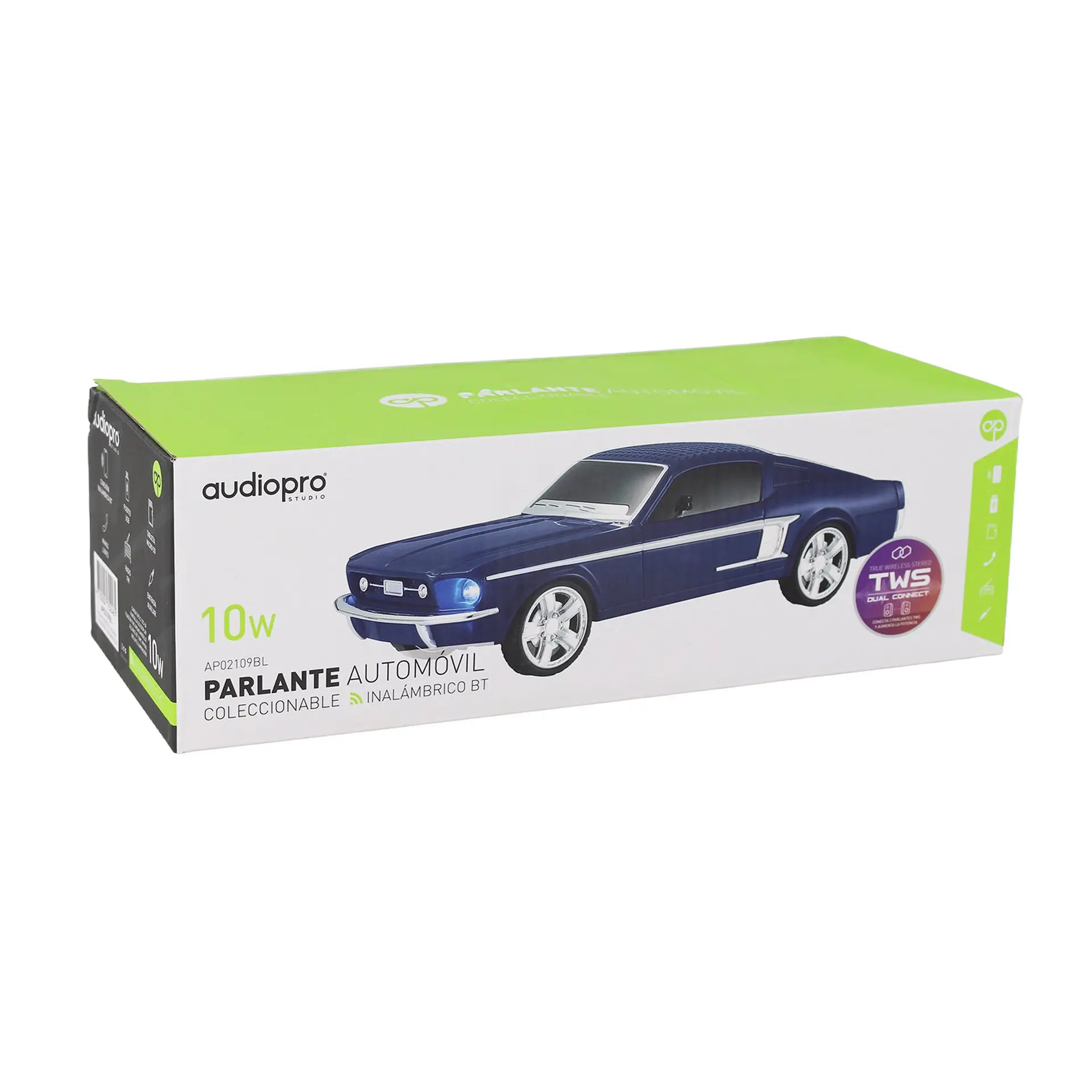 Parlante auto AudioPro AP02109BL Mustang 1967 TWS 8