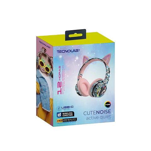 Audífonos inalámbricos de diadema Tecnolab 03-TL641P