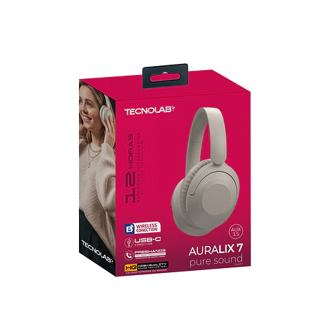 Audífonos Inalámbricos de diadema Tecnolab 03-TL642W
