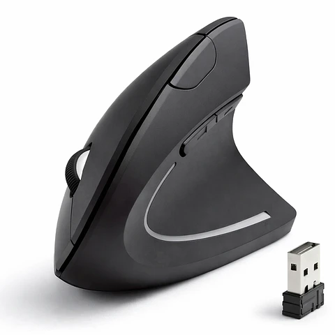 Mouse Vertical Ergonómico Inalámbrico TecnoLab TL728