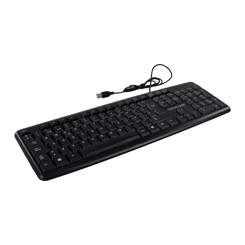 Teclado de Escritorio Alámbrico 100% TecnoLab 03-TL857 3