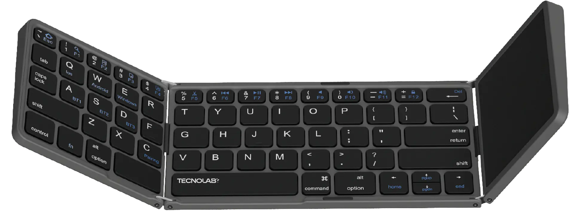 Teclado Plegable Inalámbrico Ultracompacto TecnoLab 03-TL883 2