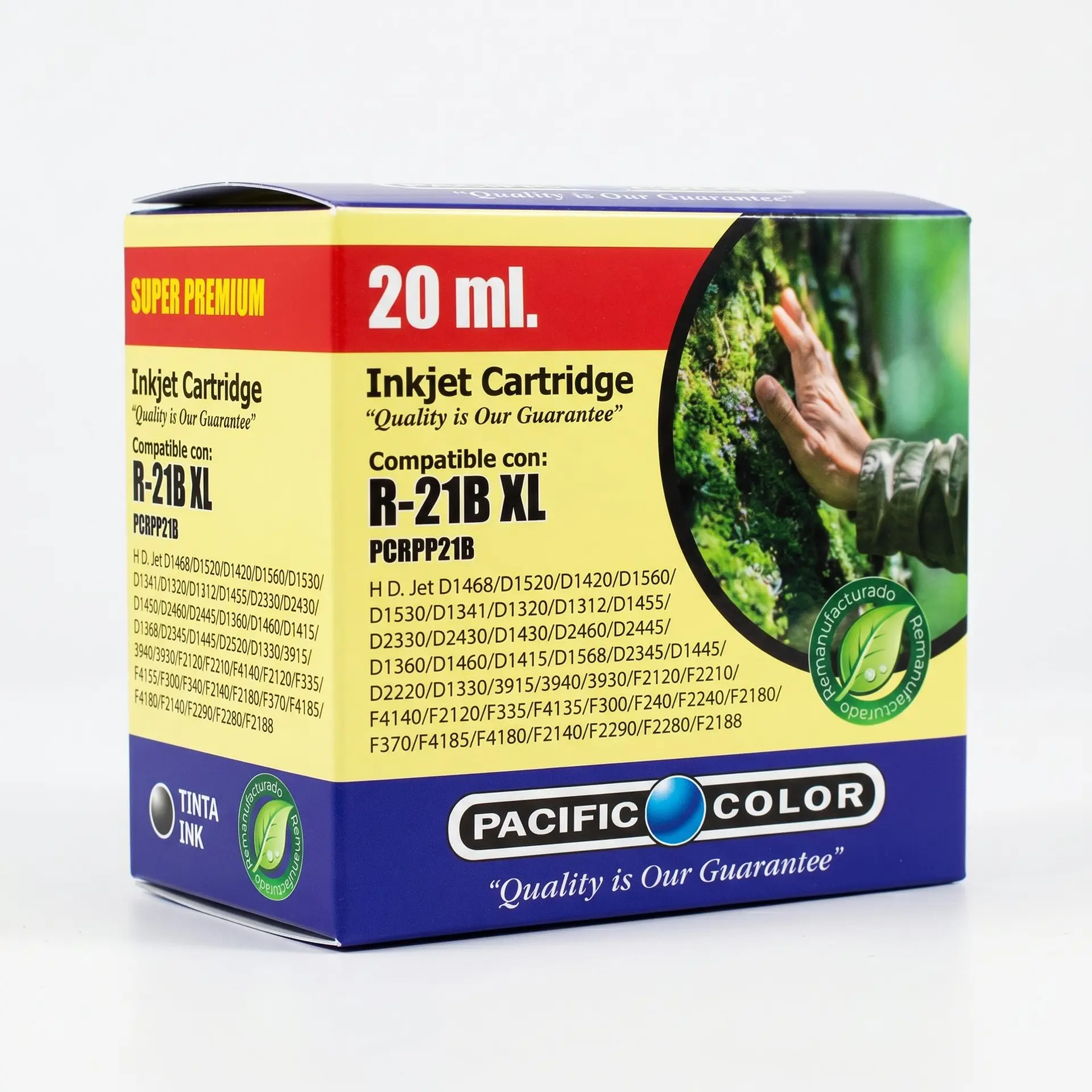 Cartucho de Tinta Remanufacturado Pacific Color 01-PCRPP21B 1