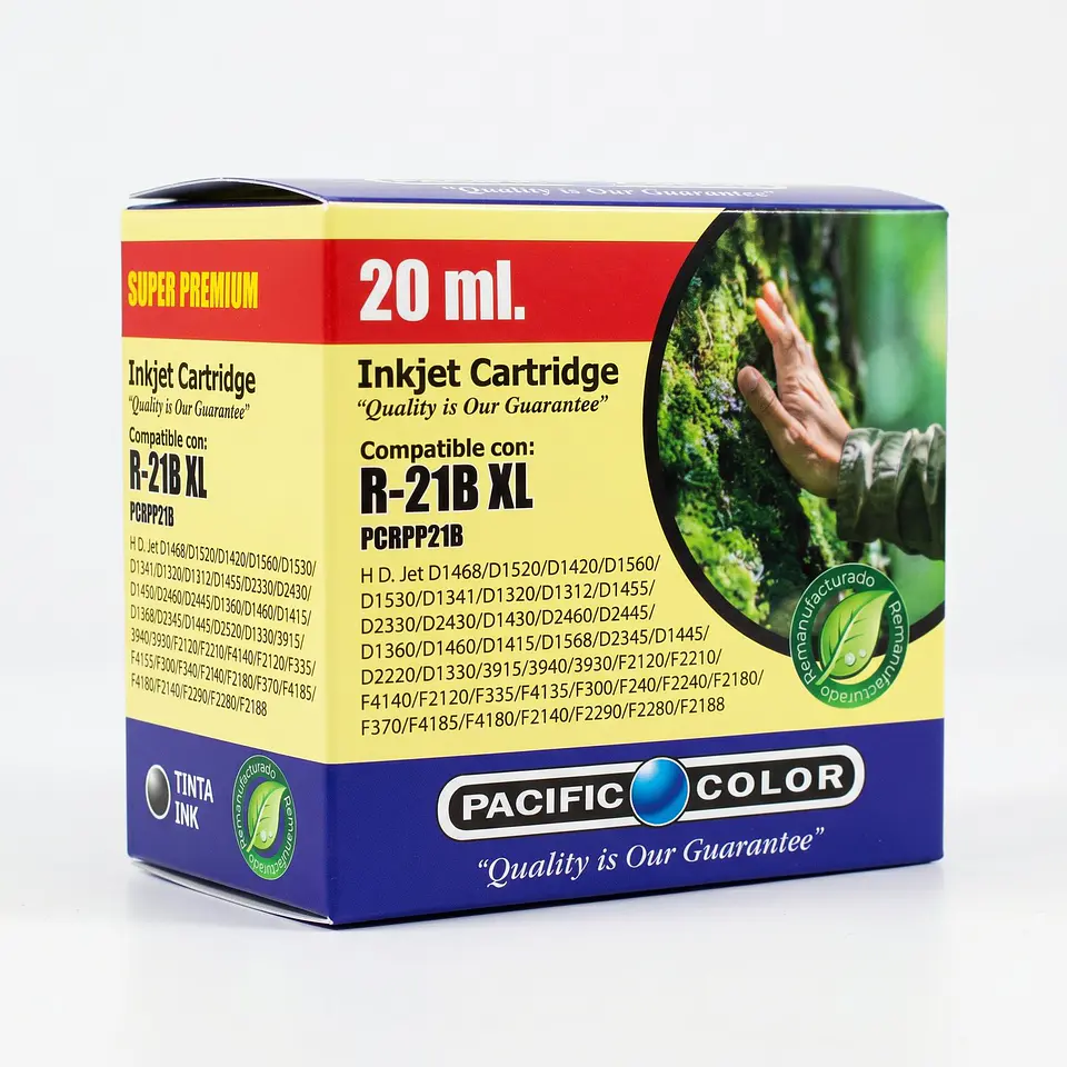 Cartucho de Tinta Remanufacturado Pacific Color 01-PCRPP21B 1