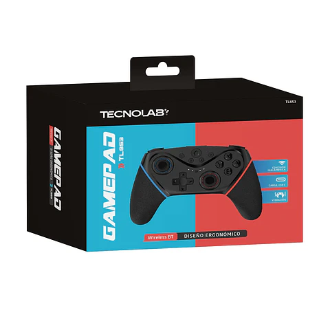 Gamepad Inalámbrico para N-Switch TecnoLab 03-TL853