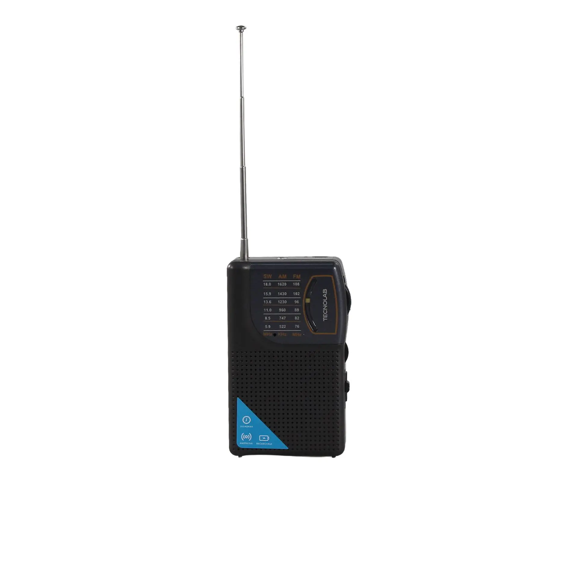 Radio portátil de bolsillo recargable TecnoLab 03-TL867 2
